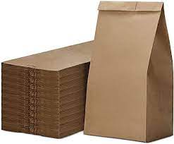 Brown Paper Lunch Bags, Paper Grocery Bags, Durable Kraft Paper Bags 10lb 100 Pack-  These multipurpose bags can hold canned foods, sandwiches and just about anything - 43100001004 Online