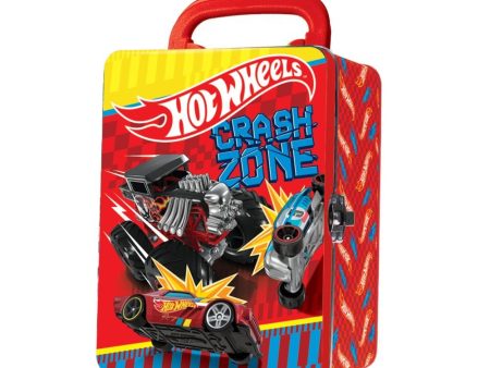 Hotwheels Metal Storage Case 18pcs: The smart metal case in the stylish Hot Wheels design is not only strong but is also a practical storage solution for young racing fans - HWCC2 Online Sale