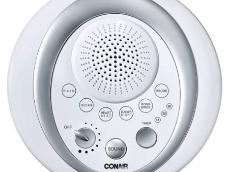 Conair Serene Sounds with Timer provides six soothing sounds which creates a tranquil mood so you can relax, rest, and renew - C-SU9 Online Sale