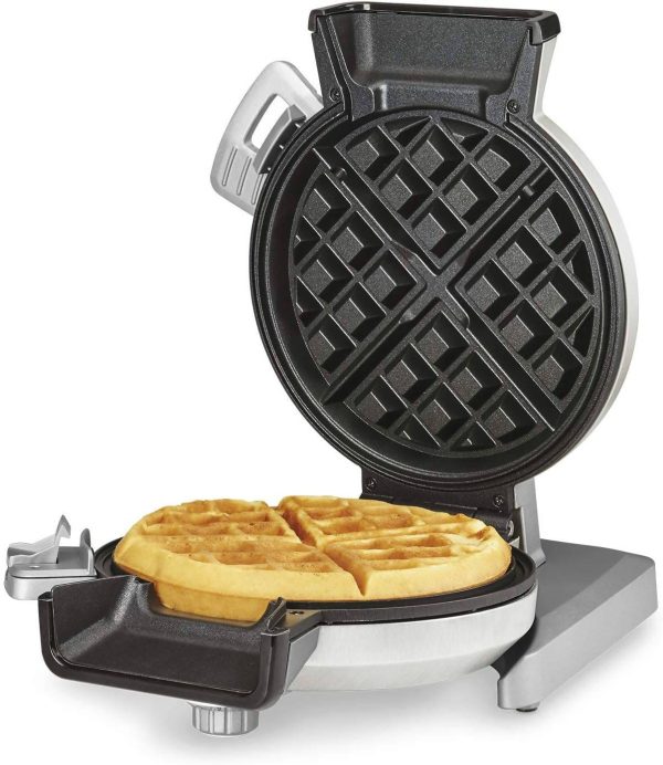 Cuisinart Vertical Waffle Maker (Silver) - CU-WAF-V100 on Sale