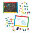 MELISSA & DOUG  Magnetic Chalkboard dry Easel Board: One side is a dry-erase board, the other is a magnetic chalkboard - 145 Online Sale