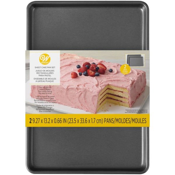 WILTON EASY LAYERS SHEET CAKE PAN - AMZ-120 on Sale