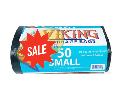 Viking Garbage Bag Small 50 Bags sturdy and reliable bags are perfect for everyday use-67266300111 Online Hot Sale