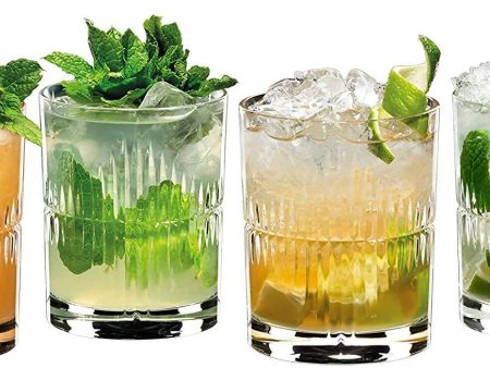 Riedel Mixing Rum Glass Set (Set of 4) is great for those who enjoy creating and mixing their own cocktails at home - 5515 52S5 For Cheap