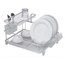 WILTON ALUMINUM DISH DRAINER 45X35X28CM 2 TIER WHITE - NT-18075 Cheap