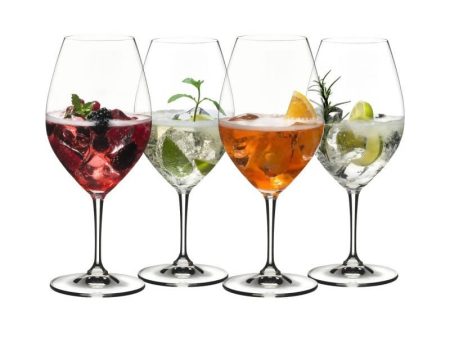 Riedel Aperitivo Set (Set of 4) are versatile glasses for serving cocktails. Suitable for anyone who appreciates a good drink in a large glass - 5260 51 Online now