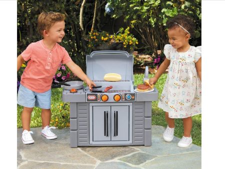 LITTLE TIKES  Cook N Grow Bbq Grill: Anytime is grillin  time with this toy grill barbeque set - 633904 Discount