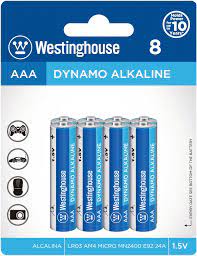 Westinghouse Dynamo Alkaline Batteries AAA 4PK - 67943675006 on Sale