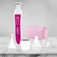 Conair Smooth Ladies All-in-One Personal Groomer, Battery Operated Ladies Shaver, Use Wet or Dry - LPG1N Online Sale