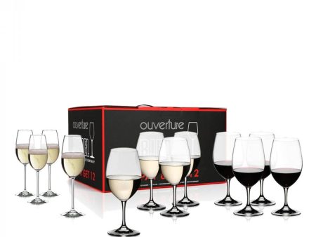 Riedel Ouverture White Wine, Magnum and Champagne Glasses offers a unique collection of versatile wine glasses. Perfect for dinner parties, this selection includes red wine, white wine and champagne glasses to allow you to cater for every occasion- 540893 Sale