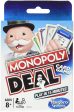 HASBRO  Monopoly Deal: is a fast-paced, totally addictive card game that you can play in minutes! Deal and steal your way to success - E3113 on Sale