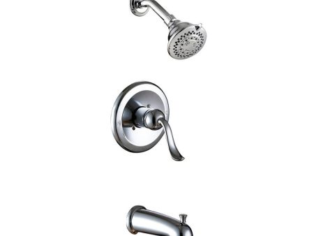 Aquarius Pressure Balanced Bathtub & Shower Mixer, CHROME - T101-CP Discount