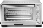 Cuisinart Toaster Oven Broiler (Silver) - CU-TOB-1010 Fashion