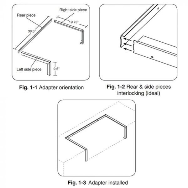 American Outdoor Grills Retrofit Adapter - AD-5T For Discount