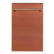 ZLINE 18 in. Dishwasher Panel with Traditional Handle (DP-18) [Color: Copper] Hot on Sale