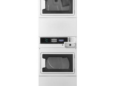 Maytag Commercial Laundry Appareils de buanderie Commercial Sécheuses superposées MLE27PDFZW Cheap