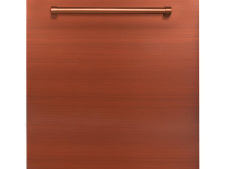 ZLINE 24 in. Dishwasher Panel with Traditional Handle (DP-H-24) [Color: Copper] Online Hot Sale