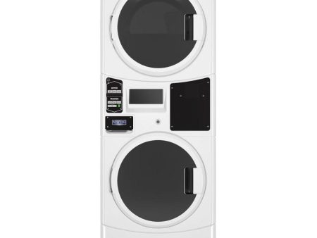 Maytag Commercial Laundry Appareil de buanderie commercial sécheuses et laveuse superposées à gaz avec technologie Turbovent® MLG22PRAWW Online now