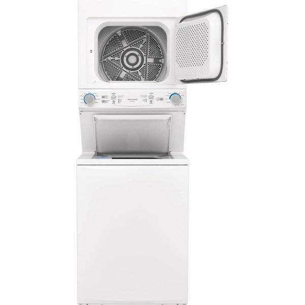 Frigidaire Centre de buanderie laveuse sécheuse superposées électrique FLCE752CAW Online Sale